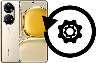 Zurücksetzen oder reset a Huawei P50 Pro