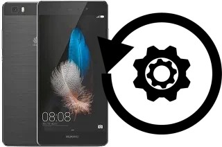 Zurücksetzen oder reset a Huawei P8lite