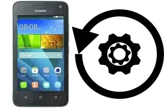 Zurücksetzen oder reset a Huawei Y360