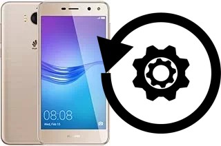 Zurücksetzen oder reset a Huawei Y6 (2017)