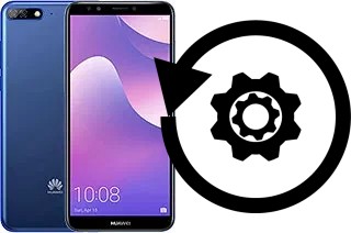 Zurücksetzen oder reset a Huawei Y7 Pro (2018)