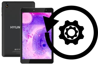 Zurücksetzen oder reset a Hyundai HyTab Plus 8WB1