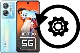 Zurücksetzen oder reset a Infinix Hot 30 5G