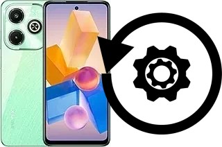 Zurücksetzen oder reset a Infinix Hot 40i