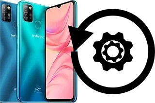 Zurücksetzen oder reset a Infinix Hot 10 Lite