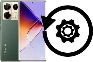 Zurücksetzen oder reset a Infinix Note 40 Pro