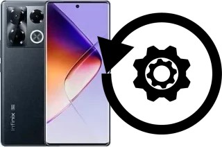 Zurücksetzen oder reset a Infinix Note 40 Pro+