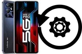 Zurücksetzen oder reset a Infinix Note 12 Pro 5G