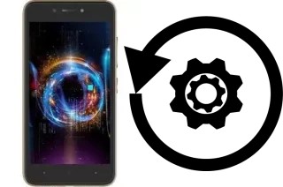 Zurücksetzen oder reset a itel A42 plus