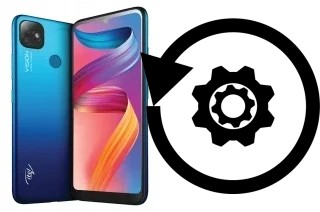 Zurücksetzen oder reset a itel Vision 1 Plus