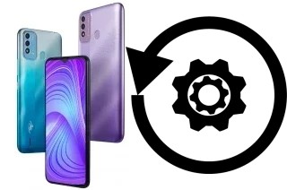 Zurücksetzen oder reset a itel Vision 2S