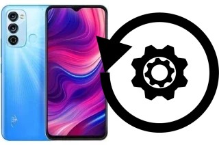 Zurücksetzen oder reset a itel Vision3