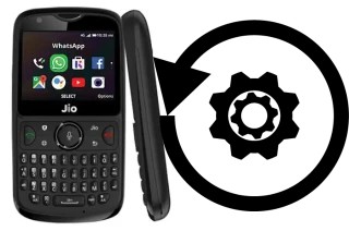 Zurücksetzen oder reset a JioPhone 2