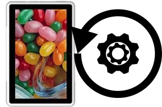 Zurücksetzen oder reset a Karbonn Smart Tab2