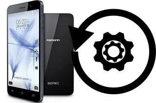 Zurücksetzen oder reset a Karbonn Titanium Mach Two S360