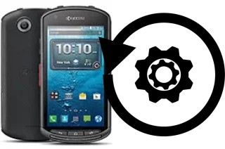 Zurücksetzen oder reset a Kyocera DuraForce