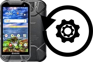 Zurücksetzen oder reset a Kyocera DuraForce Pro 2