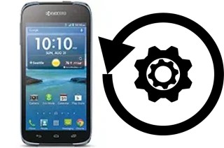 Zurücksetzen oder reset a Kyocera Hydro Life