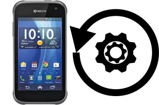 Zurücksetzen oder reset a Kyocera Hydro Xtrm