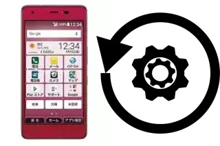 Zurücksetzen oder reset a Kyocera Otegaru 01