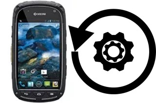 Zurücksetzen oder reset a Kyocera Torque E6710