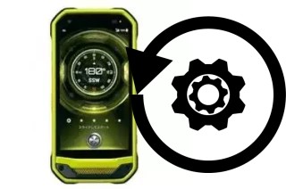 Zurücksetzen oder reset a Kyocera Torque G03