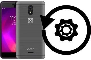 Zurücksetzen oder reset a Lanix X550