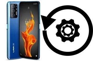 Zurücksetzen oder reset a Lava AGNI 5G