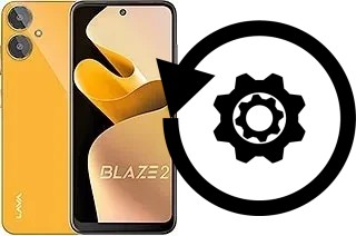 Zurücksetzen oder reset a Lava Blaze 2