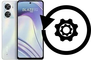 Zurücksetzen oder reset a Lava Blaze Pro 5G