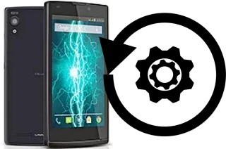 Zurücksetzen oder reset a Lava Iris Fuel 60