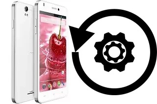 Zurücksetzen oder reset a Lava Iris X1 Grand