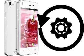 Zurücksetzen oder reset a Lava Iris X1 mini