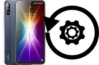 Zurücksetzen oder reset a Lava X2