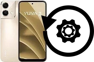 Zurücksetzen oder reset a Lava Yuva 3 Pro