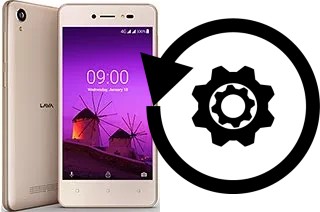 Zurücksetzen oder reset a Lava Z50