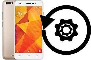 Zurücksetzen oder reset a Lava Z60s