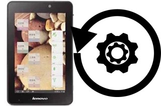 Zurücksetzen oder reset a Lenovo LePad S2007