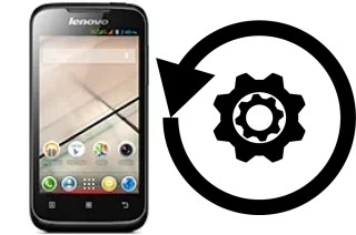 Zurücksetzen oder reset a Lenovo A369i