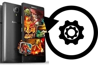 Zurücksetzen oder reset a Lenovo K80