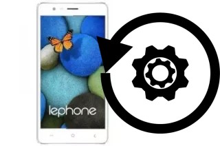 Zurücksetzen oder reset a Lephone W7 Plus