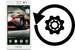 Zurücksetzen oder reset a LG Optimus F7