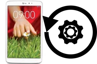 Zurücksetzen oder reset a LG G Pad 8.3