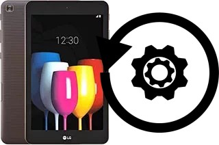 Zurücksetzen oder reset a LG G Pad IV 8.0 FHD