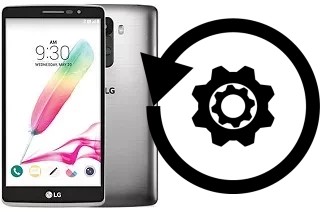 Zurücksetzen oder reset a LG G4 Stylus