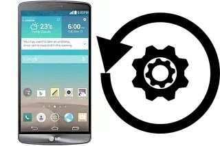 Zurücksetzen oder reset a LG G3 A