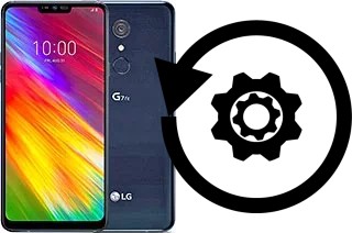 Zurücksetzen oder reset a LG G7 Fit