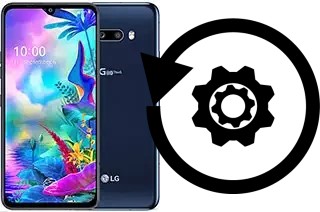 Zurücksetzen oder reset a LG V50S ThinQ 5G