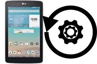 Zurücksetzen oder reset a LG G Pad 7.0 LTE