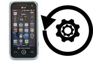 Zurücksetzen oder reset a LG GW880